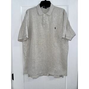 Vintage 90's Polo by Ralph Lauren Polo Shirt Gray Men’s Large